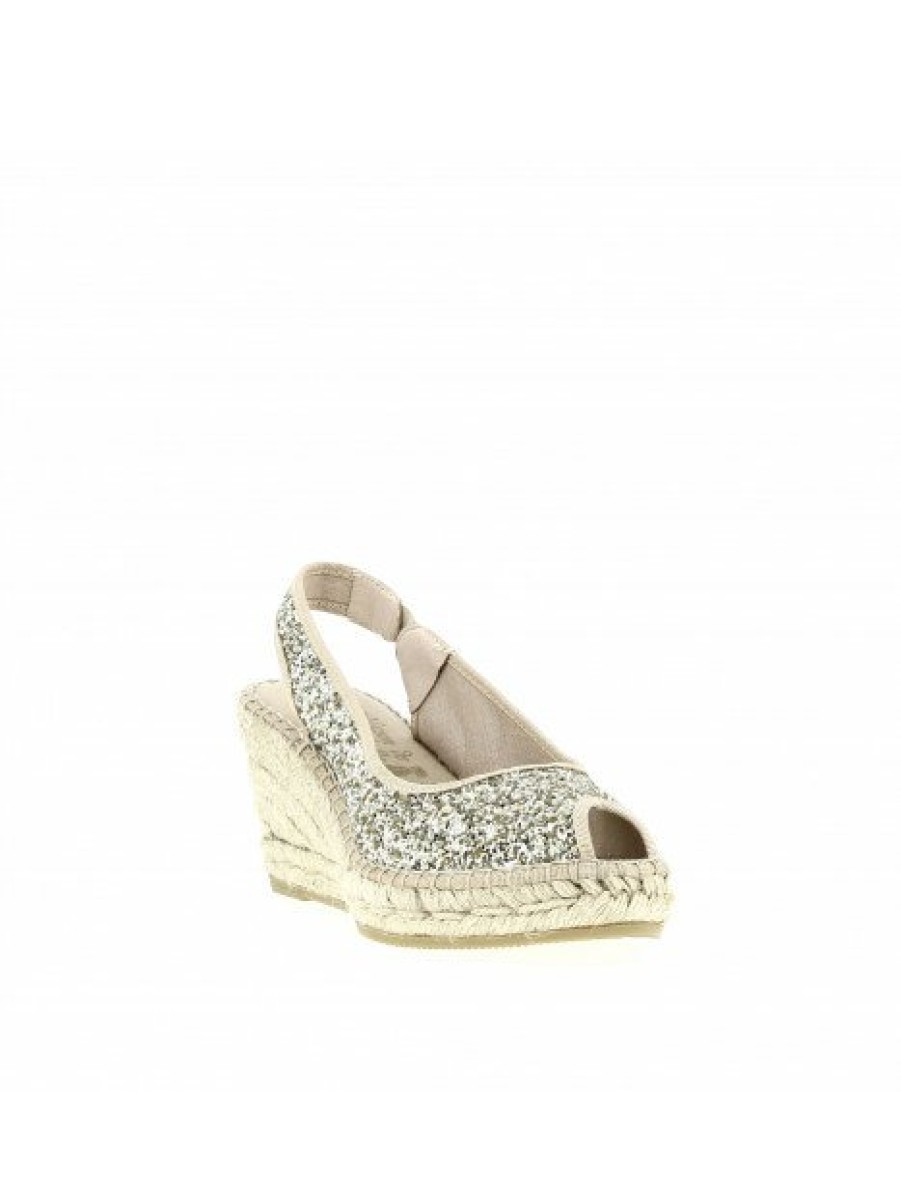 Espadrilles Maison de espadrille Femme | Inte-P230Glitter Or Jaune