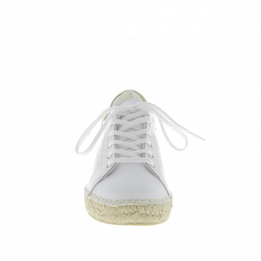 Espadrilles Maison de espadrille Femme | Inte-P1035 /Or Blanc