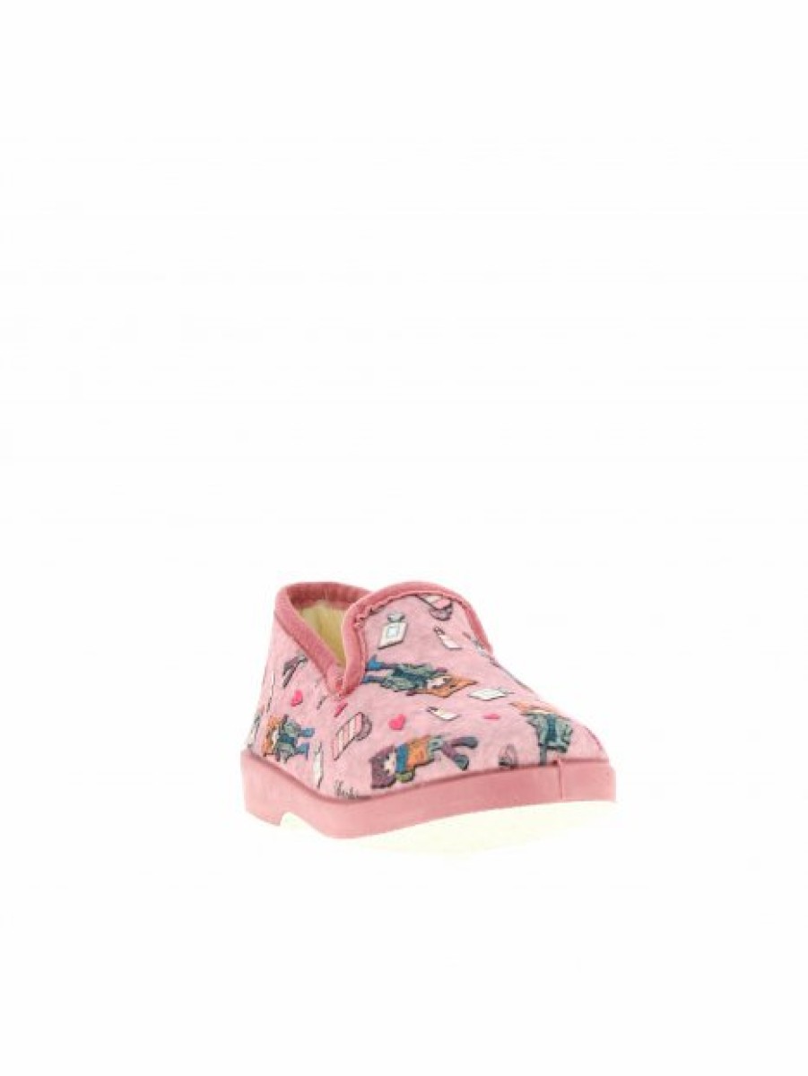 Pantoufles Maison de espadrille | Inth21-7634 Rose