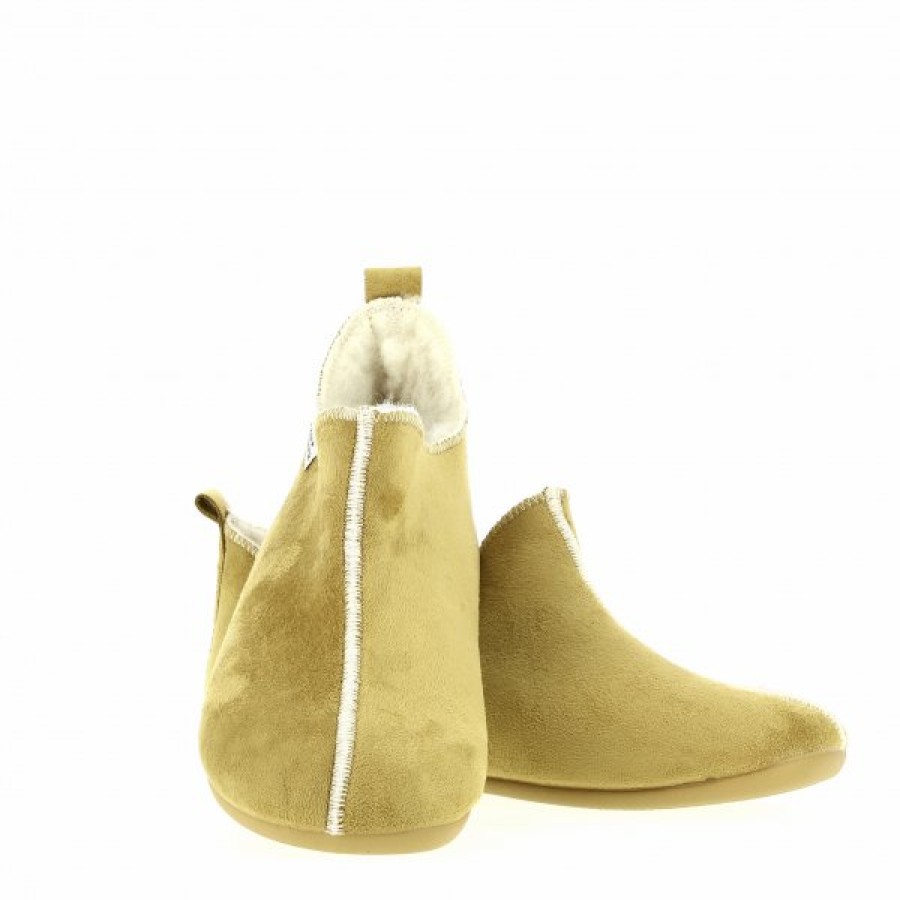 Pantoufles Maison de espadrille | Inth-P6030 F Jaune