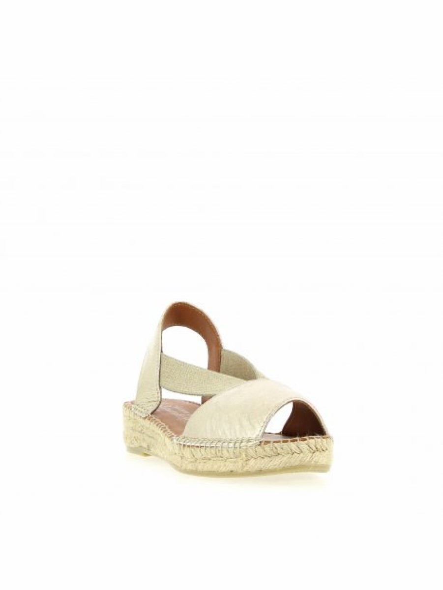 Espadrilles Maison de espadrille Femme | Inte23-718 Or Jaune