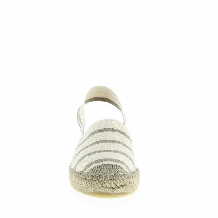 Espadrilles Maison de espadrille Femme | Inte-471 Ecru-Lin