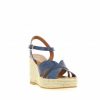 Espadrilles Maison de espadrille Femme | Inte22-852 Marine Bleu