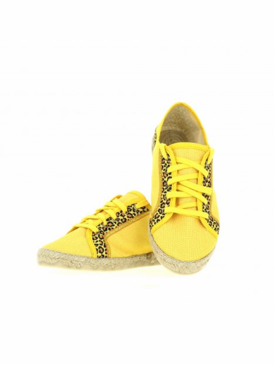 Espadrilles Maison de espadrille Femme | Inte22-357 Jaune