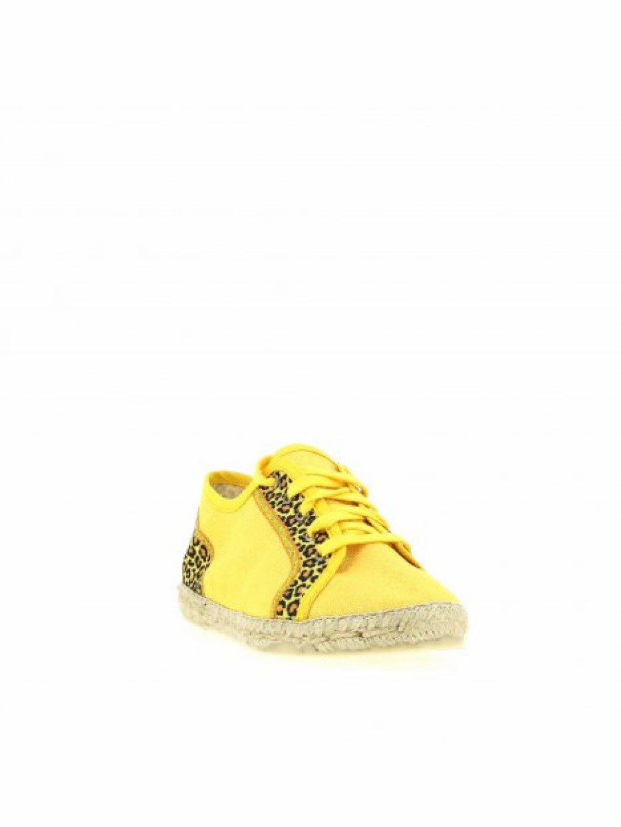 Espadrilles Maison de espadrille Femme | Inte22-357 Jaune