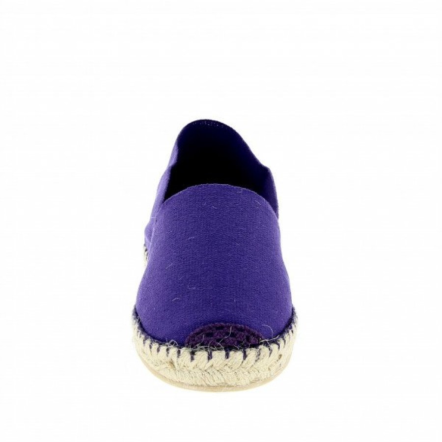 Espadrilles Maison de espadrille Cousu Machine | Souple Unis Violet