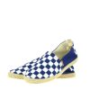 Espadrilles Maison de espadrille Homme | Inte23-100Damier Marine Bleu