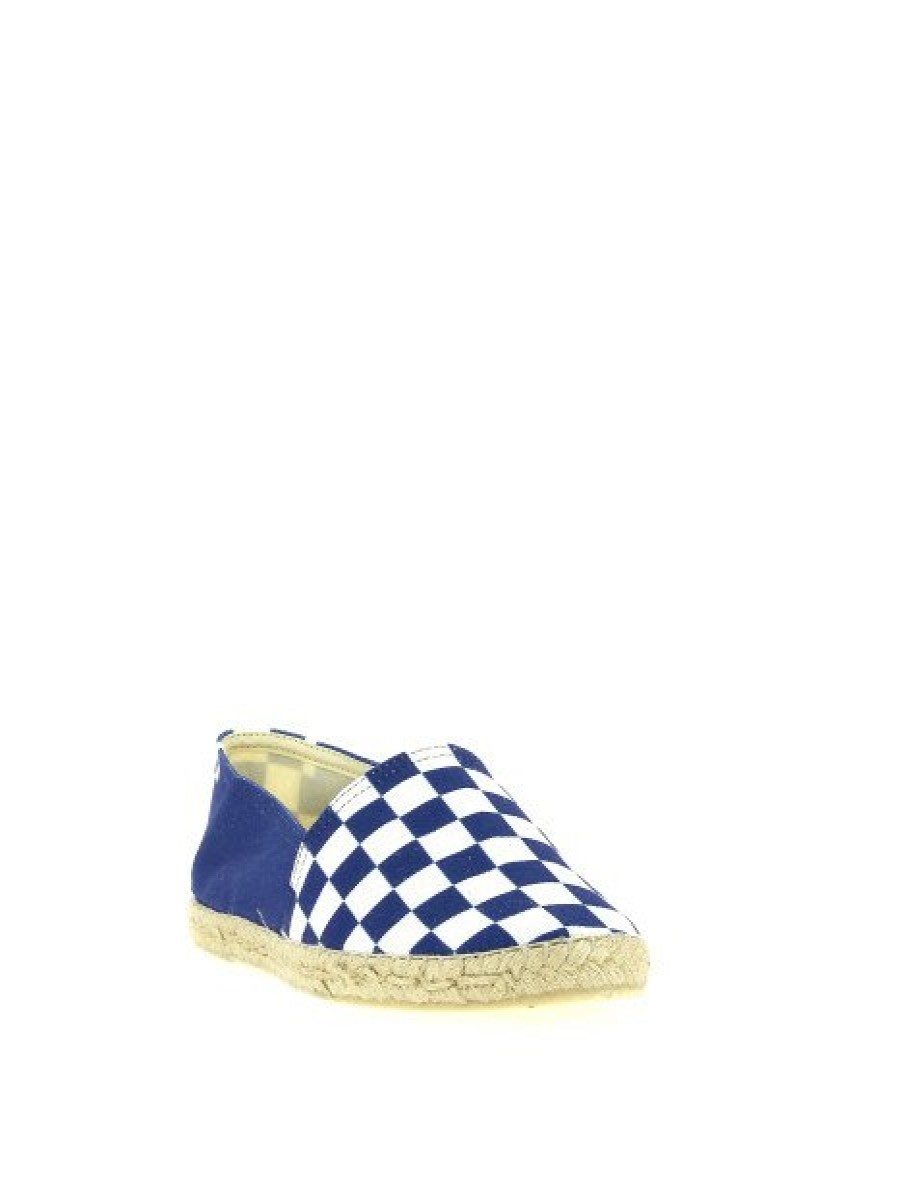 Espadrilles Maison de espadrille Homme | Inte23-100Damier Marine Bleu