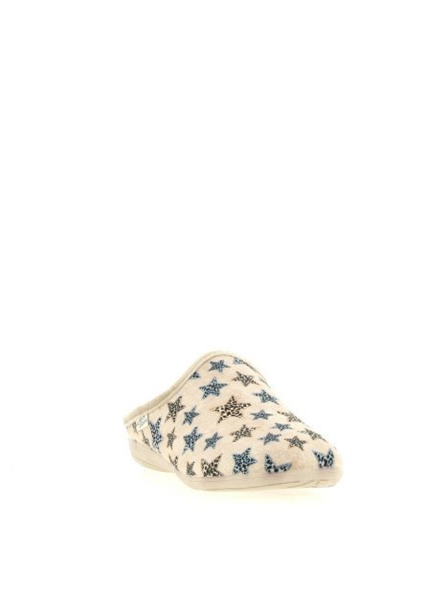 Pantoufles Maison de espadrille | Inth23-6502 Beige Ecru