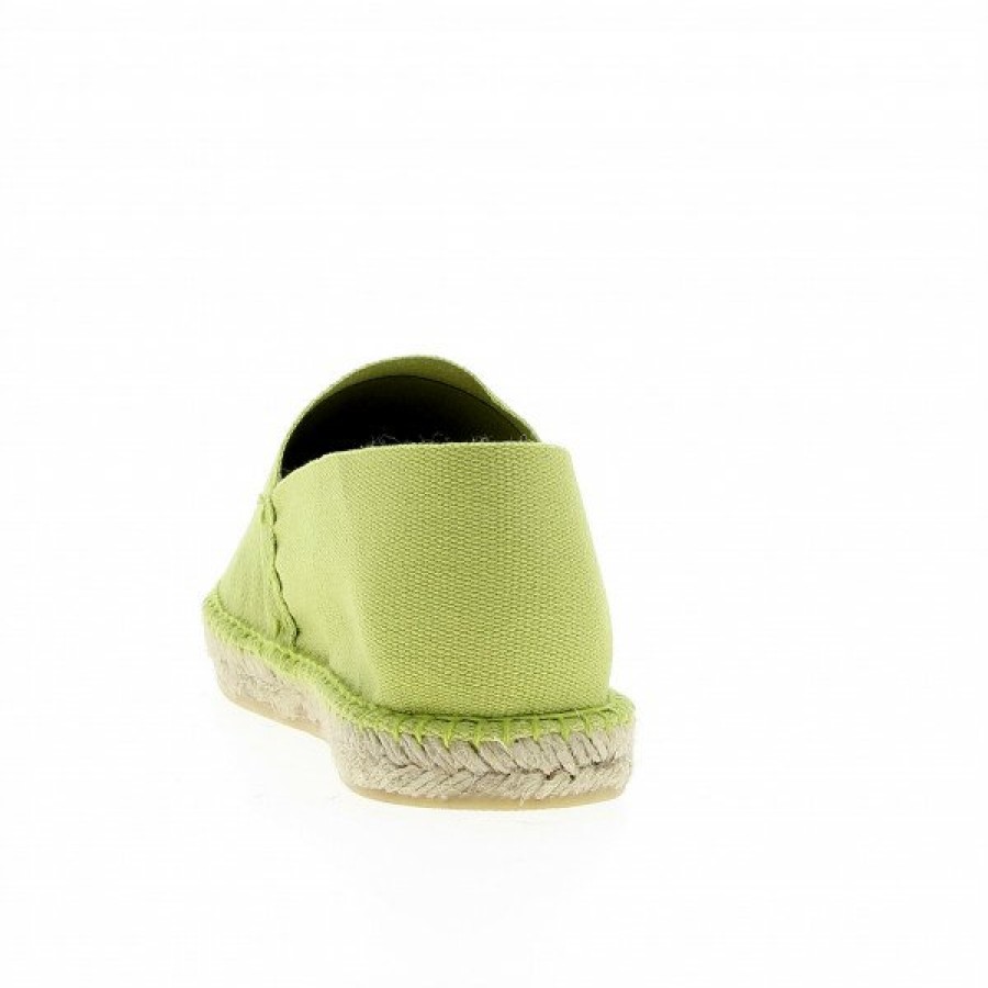 Espadrilles Maison de espadrille Cousu Main | Boucau 405 Anis Vert