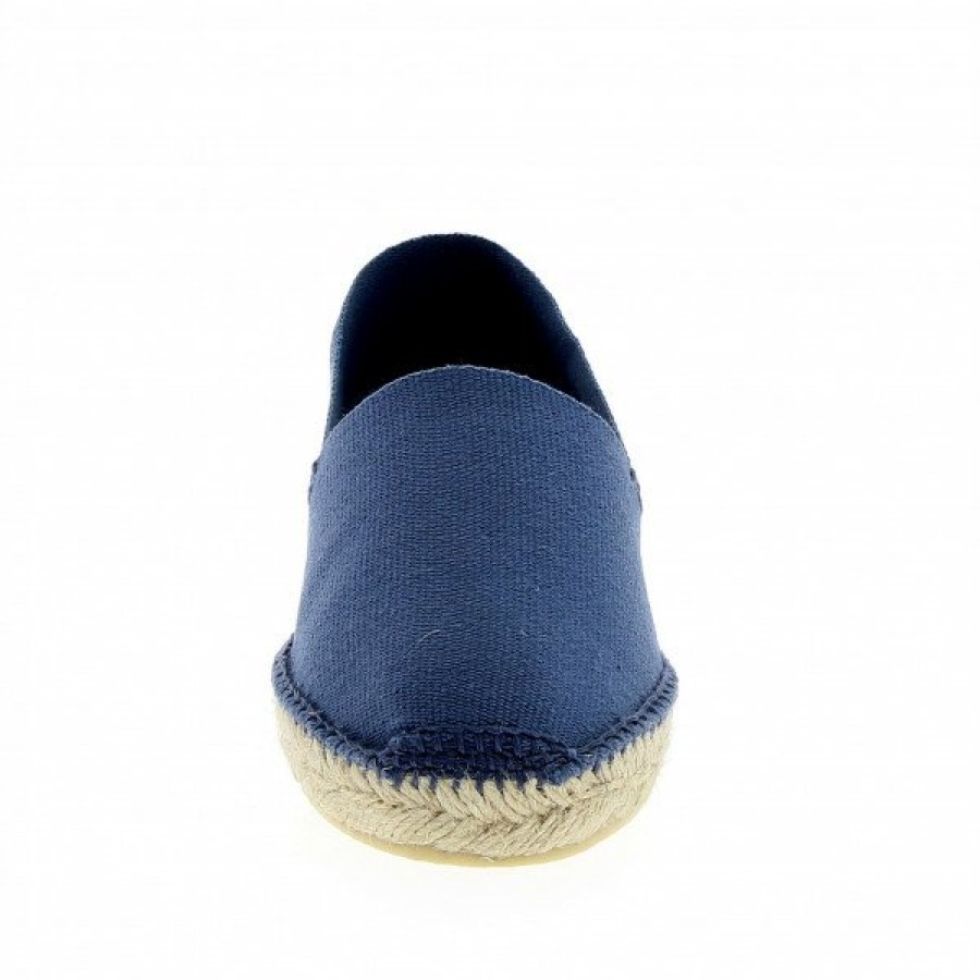 Espadrilles Maison de espadrille Cousu Main | Boucau 405 Iris Bleu