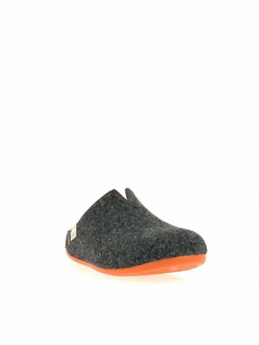 Pantoufles Maison de espadrille | Inth-P6716 Noir