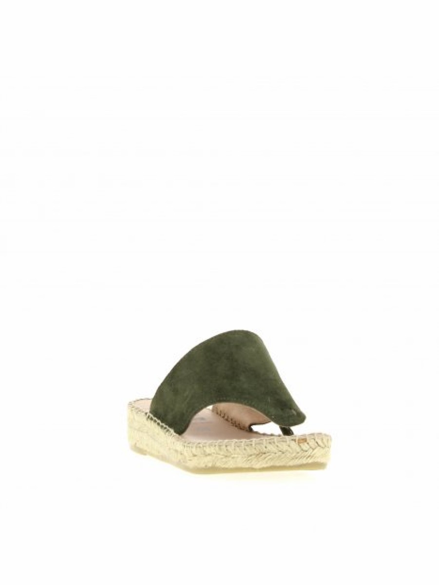 Espadrilles Maison de espadrille Femme | Inte-701 Kaki Vert