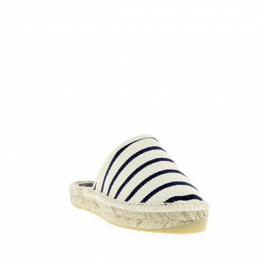 Espadrilles Maison de espadrille Femme | Inte-415 Ecru-Marine