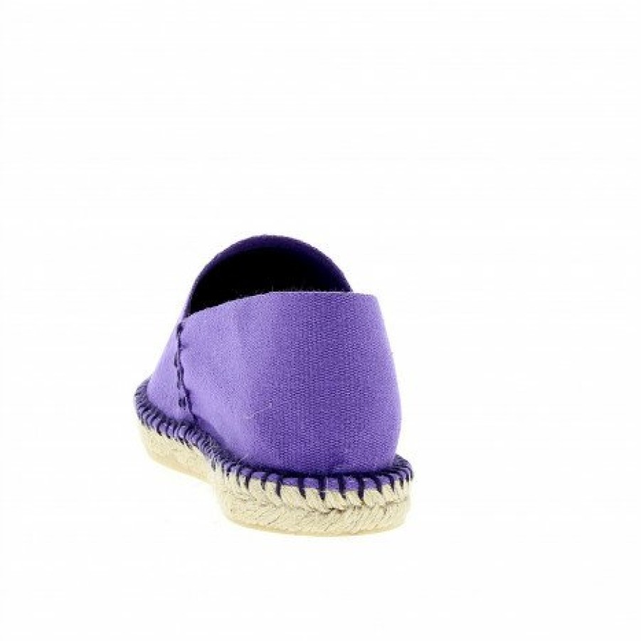 Espadrilles Maison de espadrille Cousu Main | Patin Unis Violet