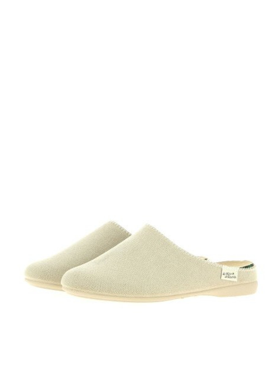 Pantoufles Maison de espadrille | Inte23-C2030 Beige Ecru