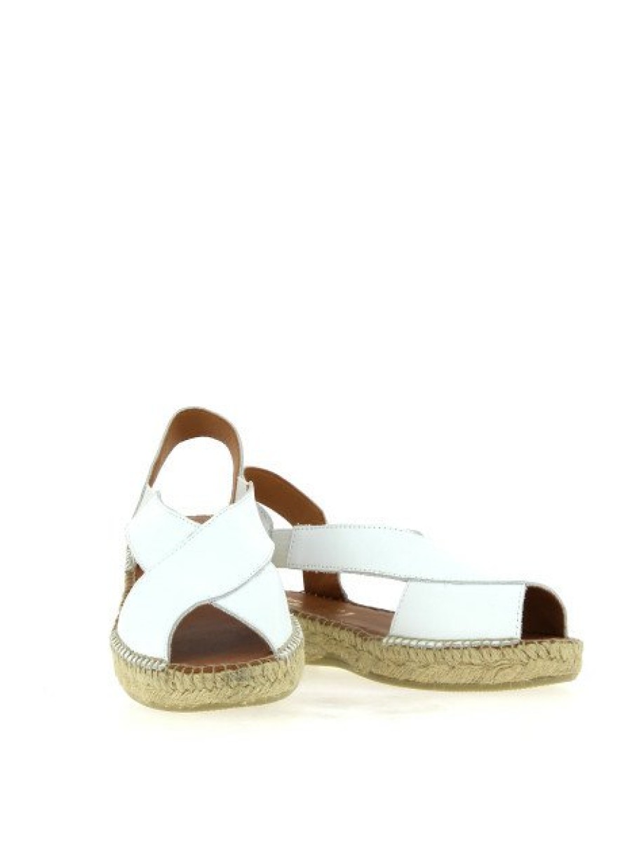 Espadrilles Maison de espadrille Femme | Inte23-717 Blanc