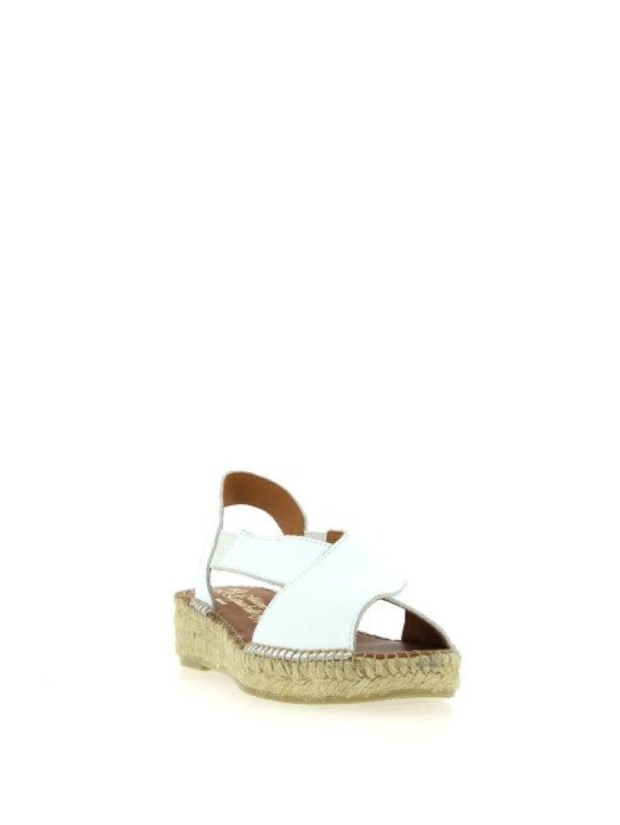 Espadrilles Maison de espadrille Femme | Inte23-717 Blanc