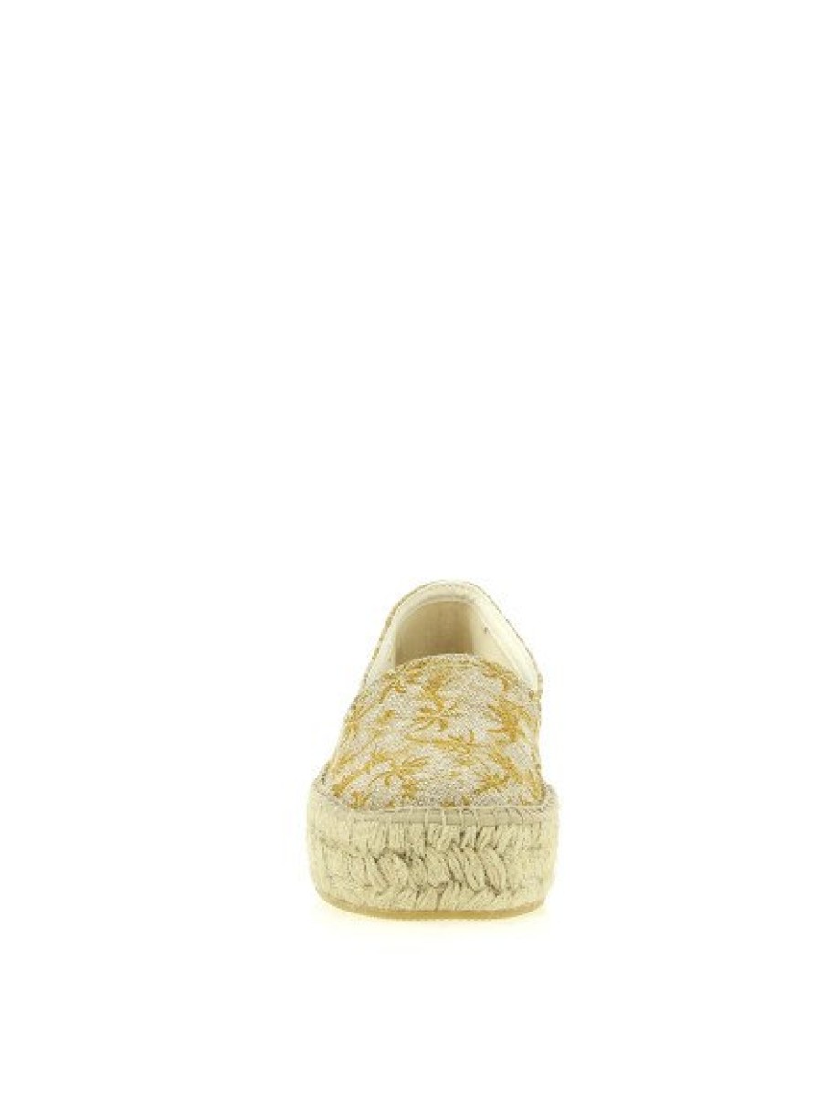 Espadrilles Maison de espadrille Femme | Inte23-485Bora Jaune