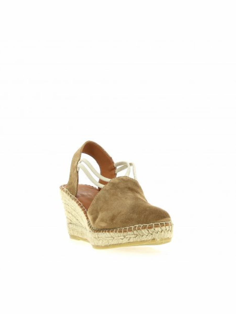 Espadrilles Maison de espadrille Femme | Inte-P244Poudre Cuero Marron