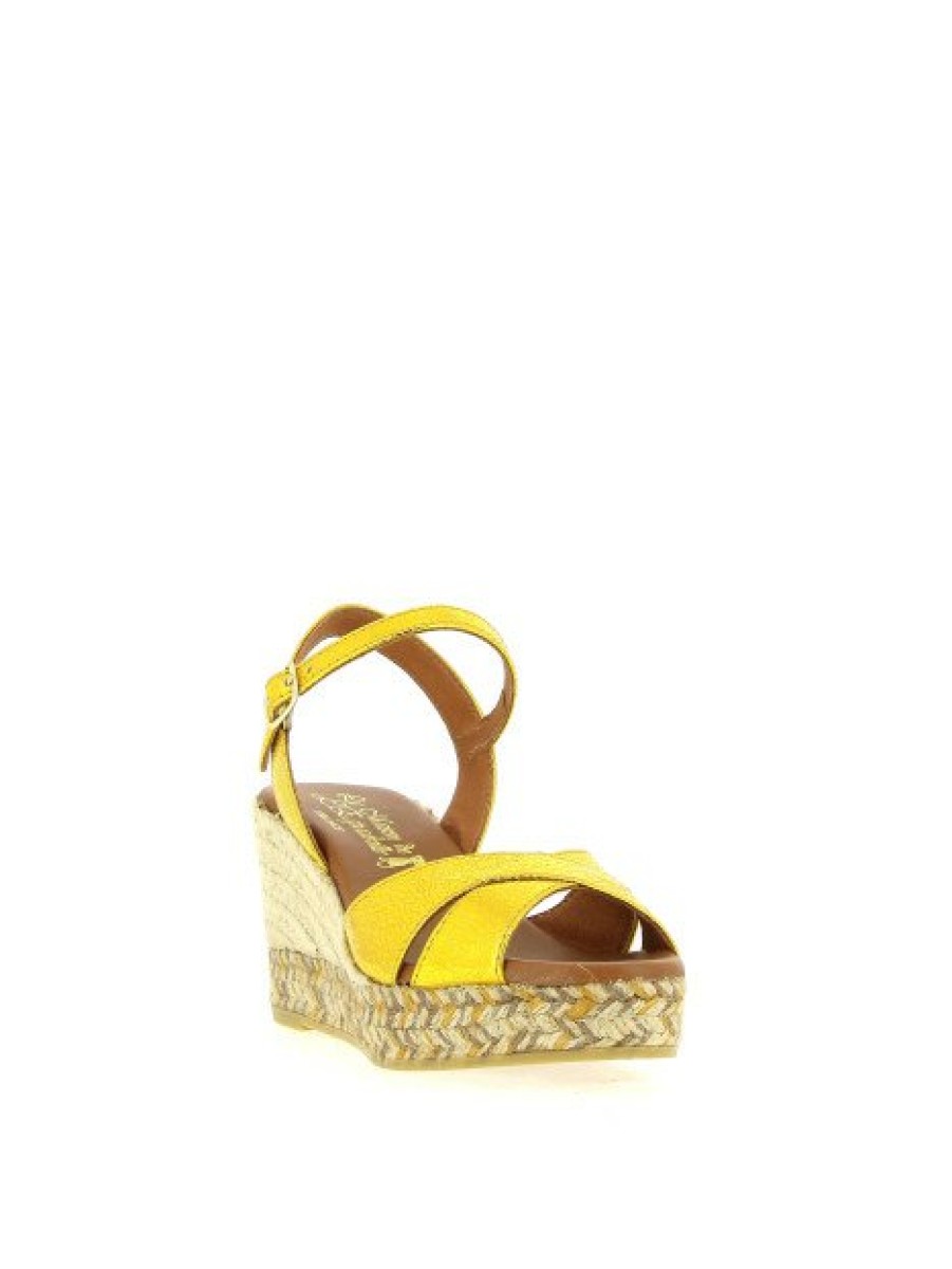 Espadrilles Maison de espadrille Femme | Inte23-878 Jaune