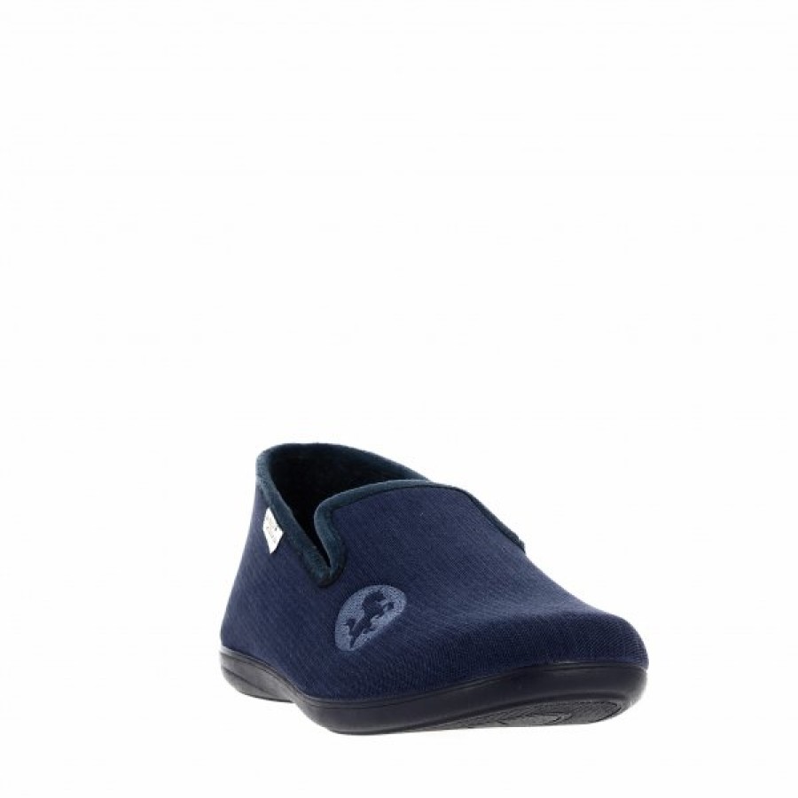 Pantoufles Maison de espadrille | Inth-P6700 Marine Bleu