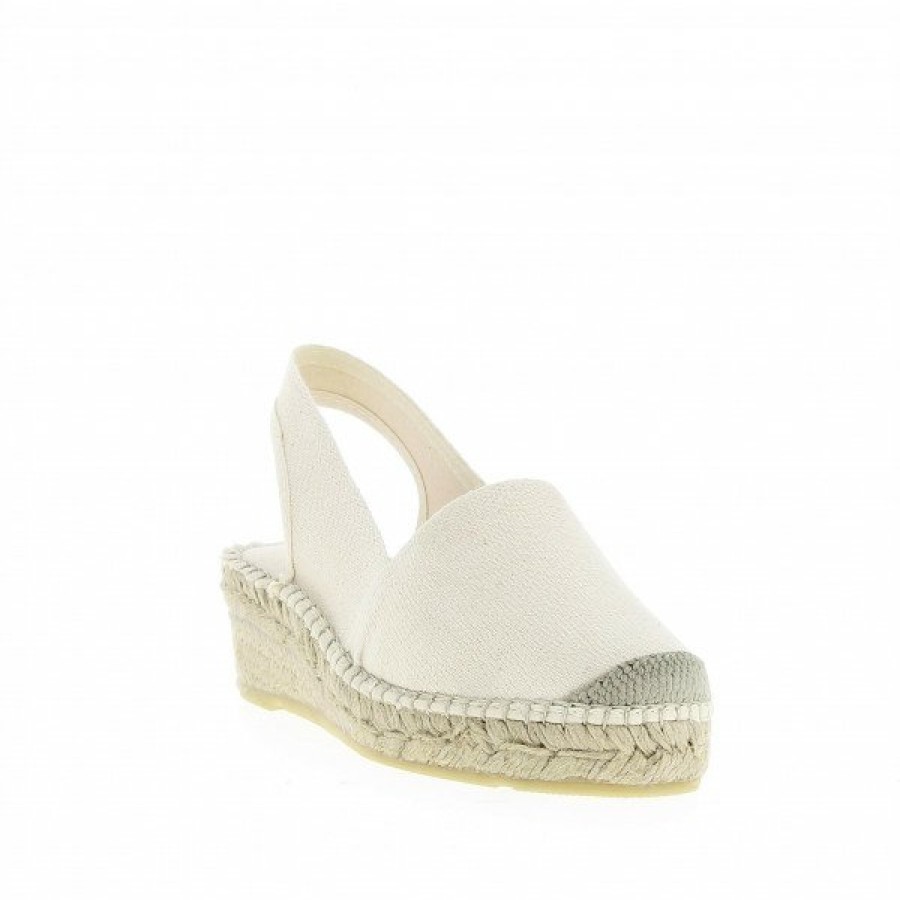 Espadrilles Maison de espadrille Femme | Inte-470 Ecru