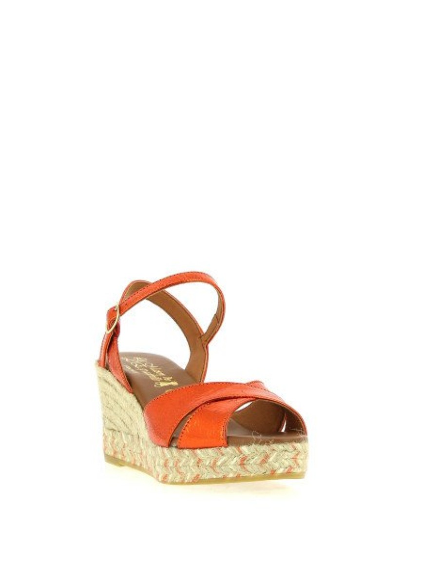 Espadrilles Maison de espadrille Femme | Inte23-878 Orange