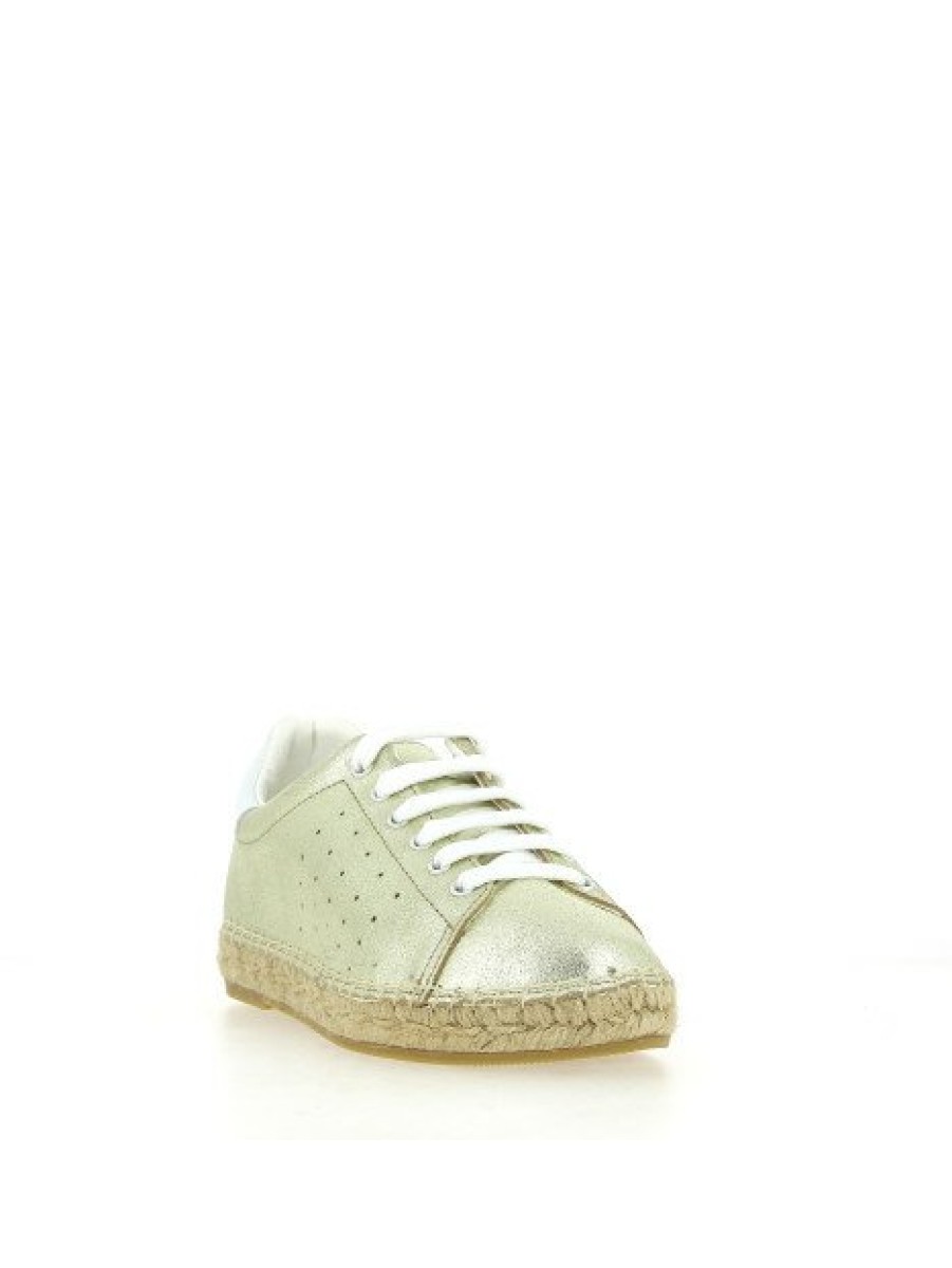 Espadrilles Maison de espadrille Femme | Inte23-1036 Or Jaune