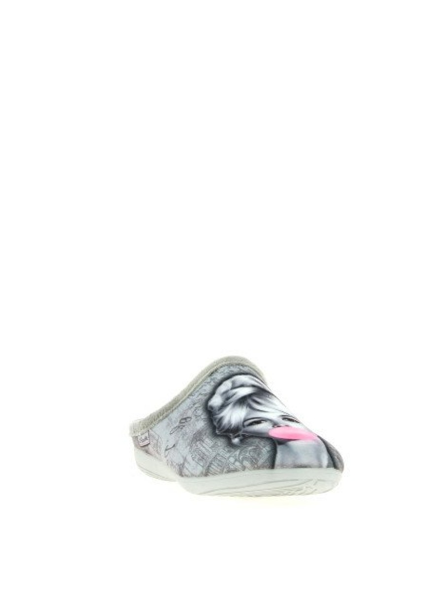 Pantoufles Maison de espadrille | Inth22-6530 Gris