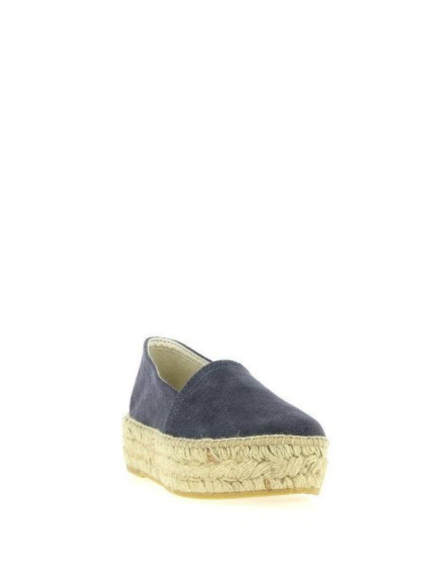 Espadrilles Maison de espadrille Femme | Inte23-485Lona Marine Bleu