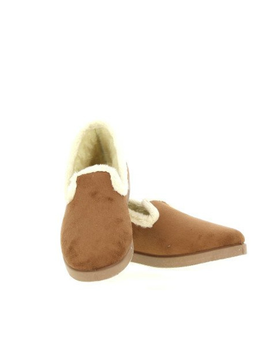 Pantoufles Maison de espadrille | Inth-P7635 Cuero Marron