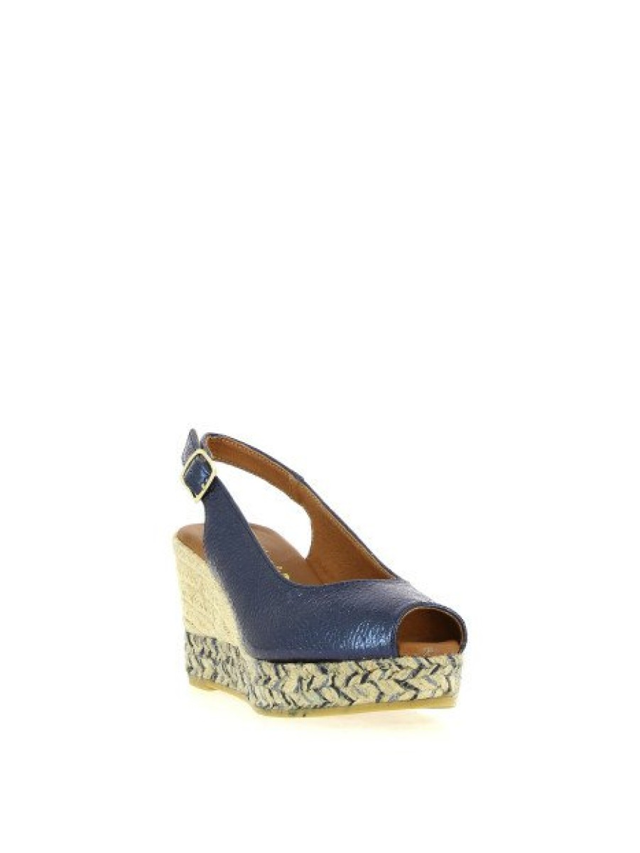 Espadrilles Maison de espadrille Femme | Inte23-875 Marine Bleu