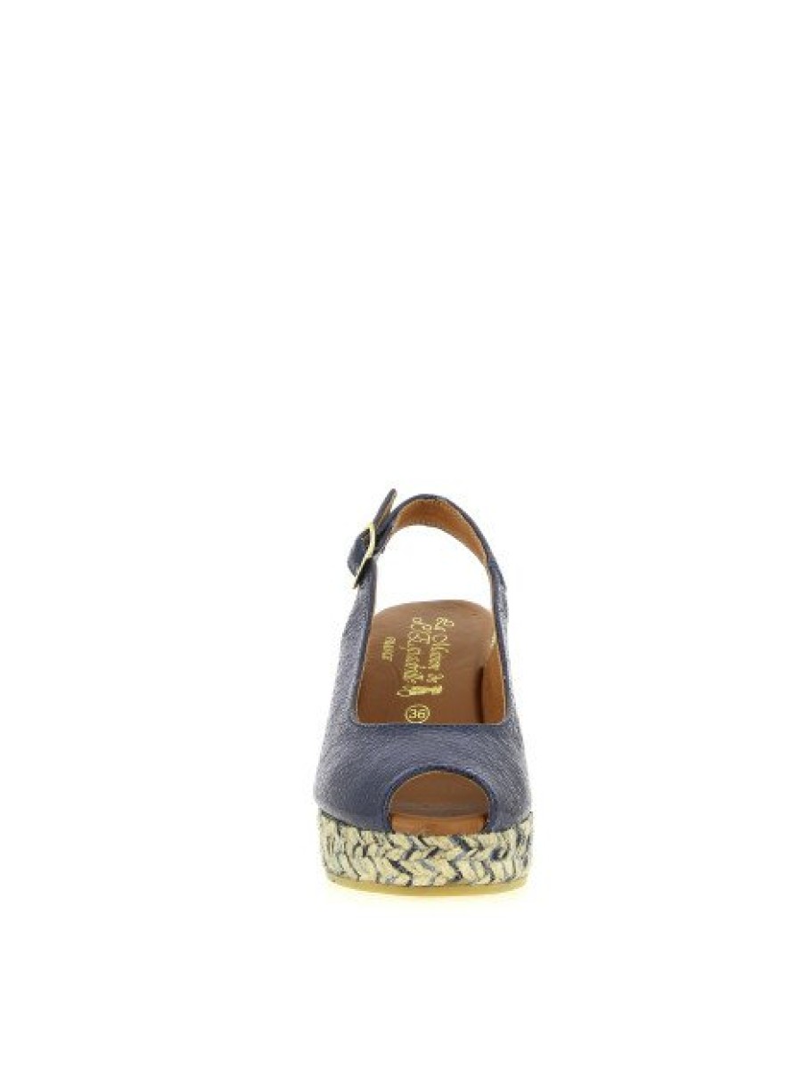 Espadrilles Maison de espadrille Femme | Inte23-875 Marine Bleu