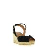 Espadrilles Maison de espadrille Femme | Inte23-817 Noir