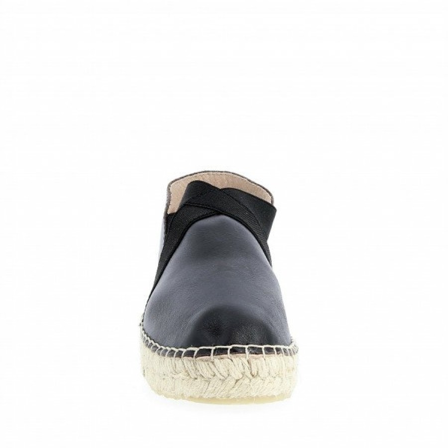 Espadrilles Maison de espadrille Femme | Inte-725 Noir