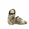 Pantoufles Maison de espadrille | Inth22-6201 Leopard Noir