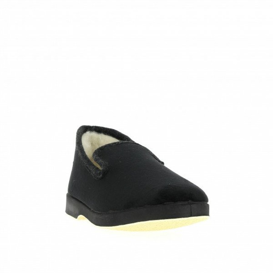 Pantoufles Maison de espadrille | Inth-P7670 Noir