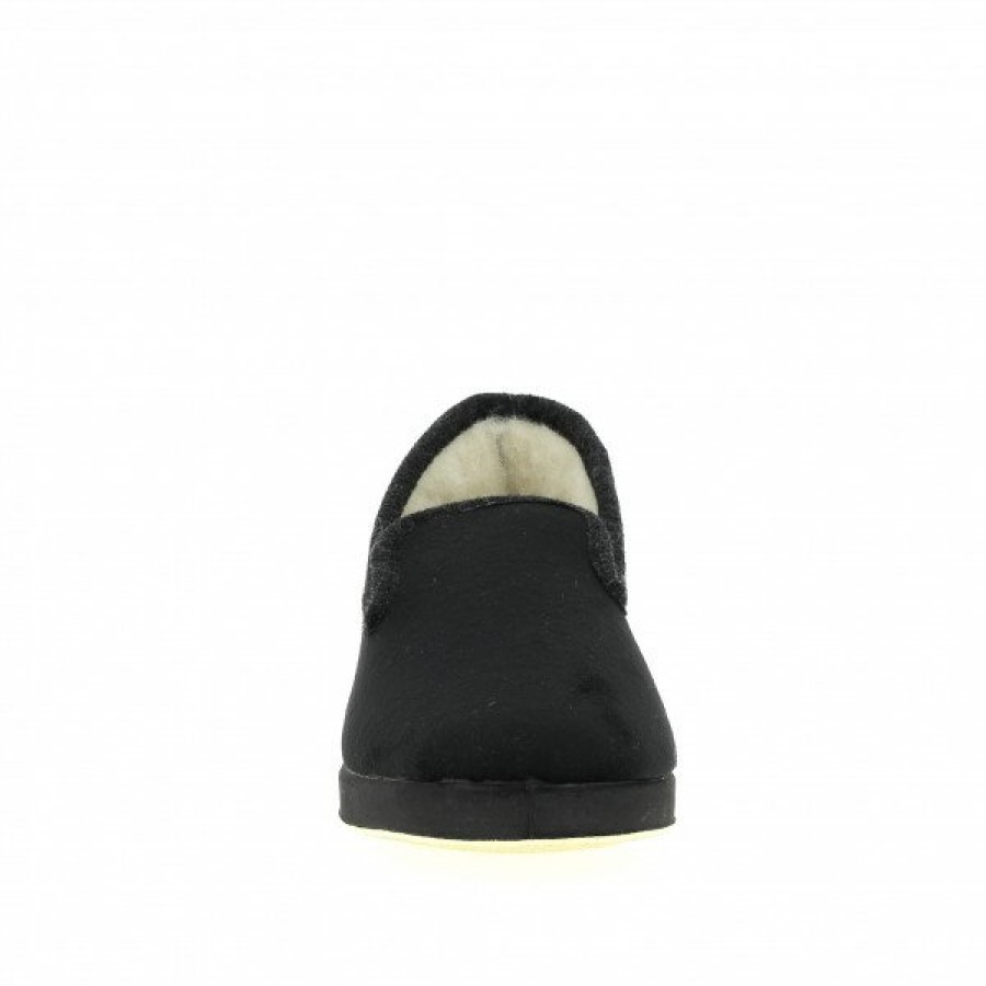 Pantoufles Maison de espadrille | Inth-P7670 Noir