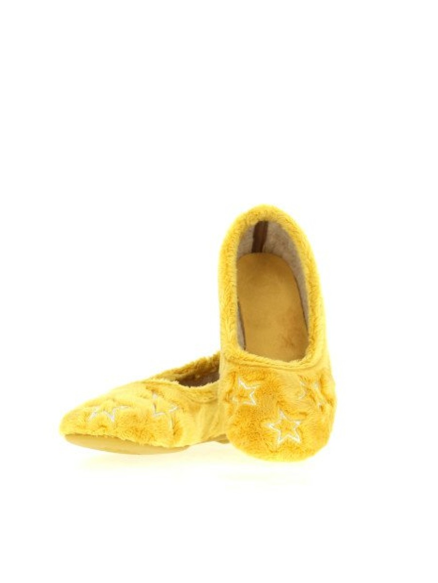 Pantoufles Maison de espadrille | Inth23-6047 Jaune