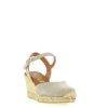 Espadrilles Maison de espadrille Femme | Inte23-815 Taupe Ecru