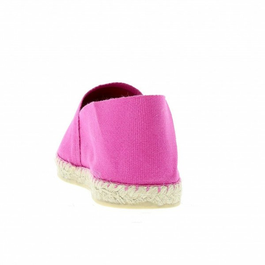 Espadrilles Maison de espadrille Cousu Machine | Souple Unis Fuchia Rose