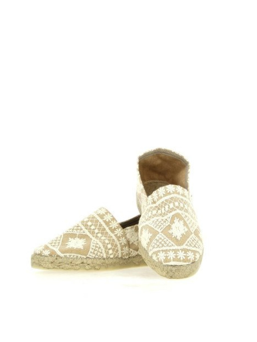 Espadrilles Maison de espadrille Femme | Inte23-324Adala Beige Ecru