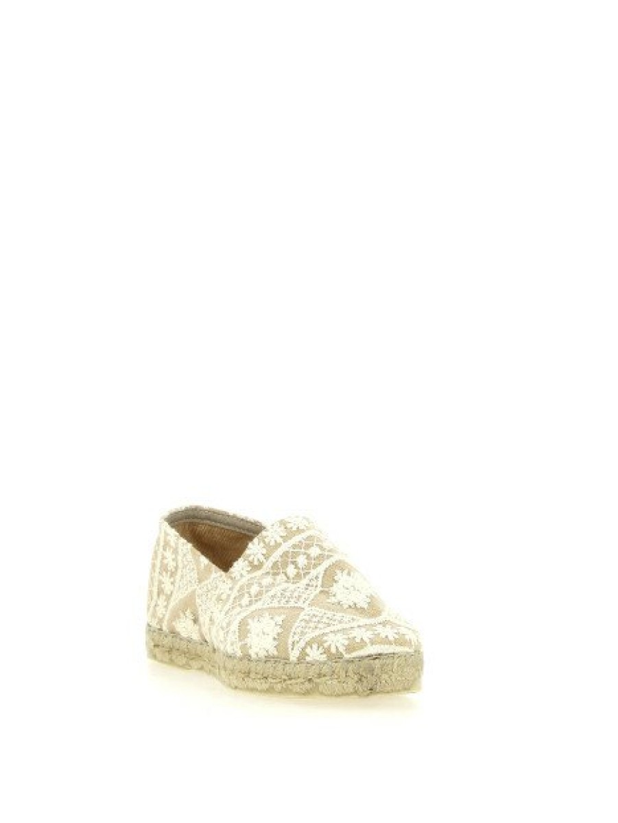 Espadrilles Maison de espadrille Femme | Inte23-324Adala Beige Ecru