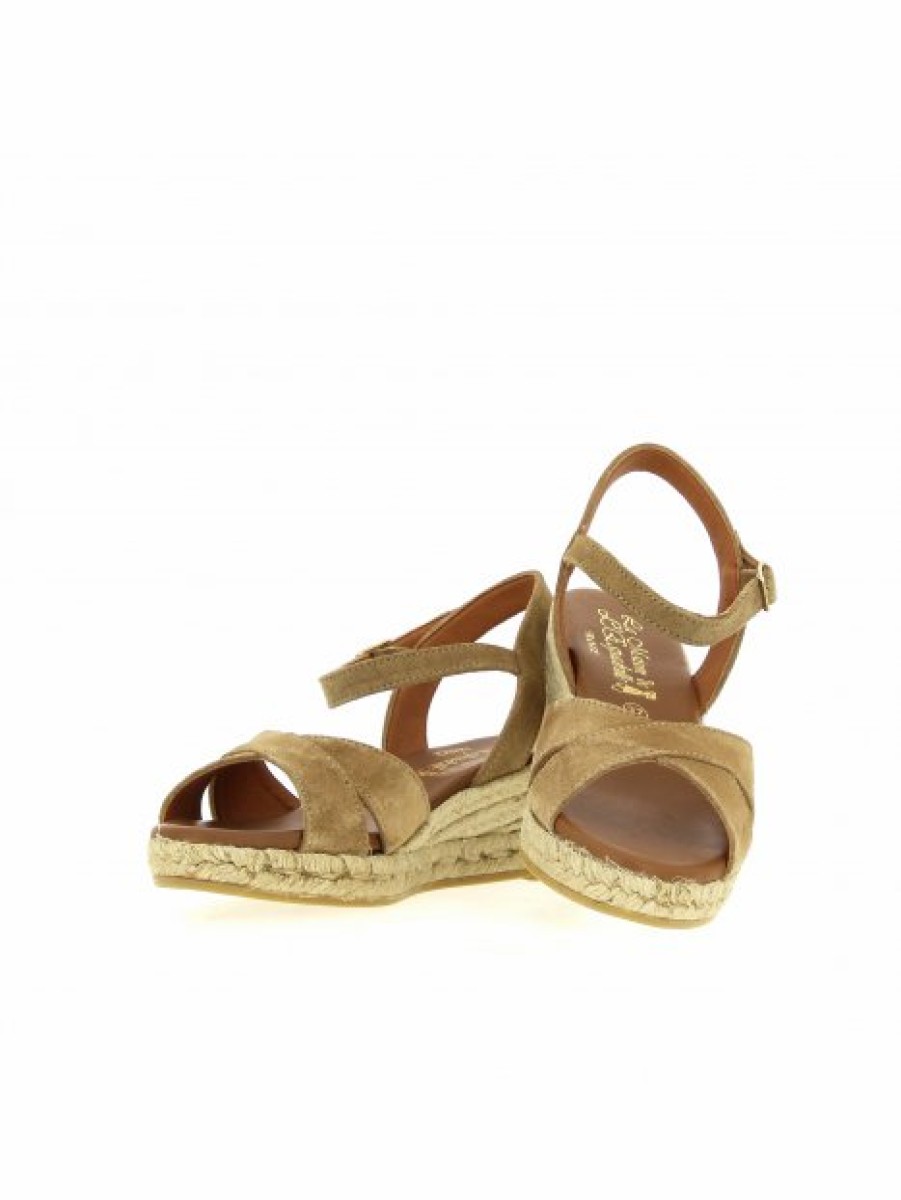 Espadrilles Maison de espadrille Femme | Inte22-825 Cuero Marron