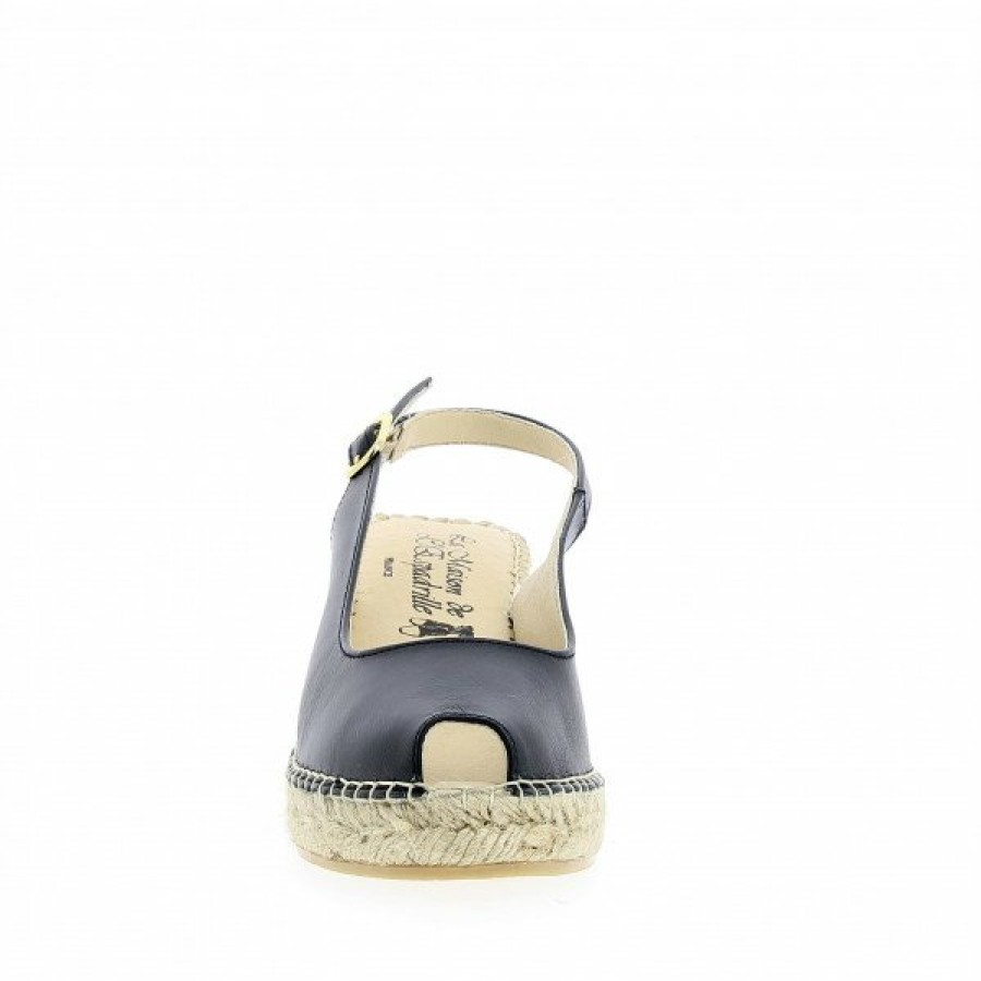 Espadrilles Maison de espadrille Femme | Inte-950 Noir