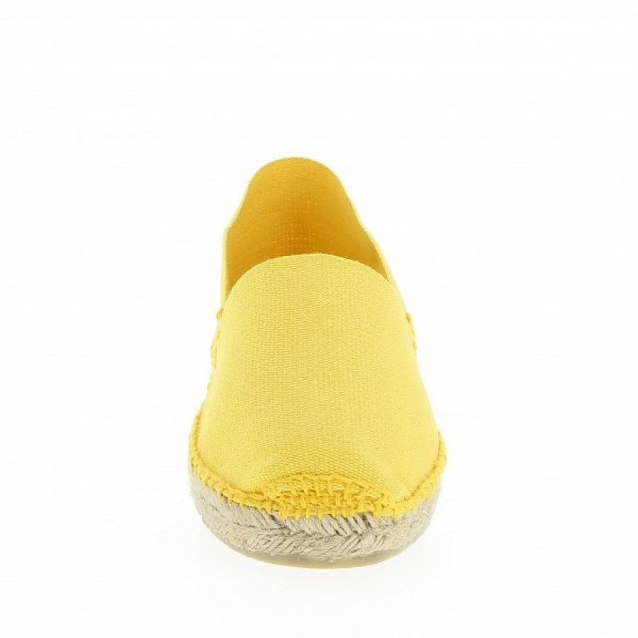 Espadrilles Maison de espadrille Cousu Main | Patin Unis Jaune