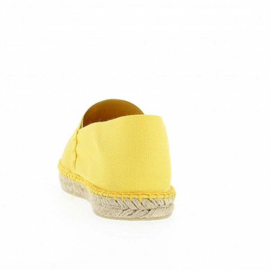 Espadrilles Maison de espadrille Cousu Main | Patin Unis Jaune