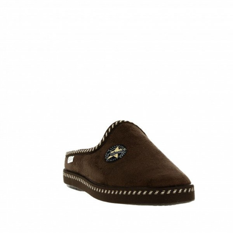 Pantoufles Maison de espadrille | Inth-P6865 Marron