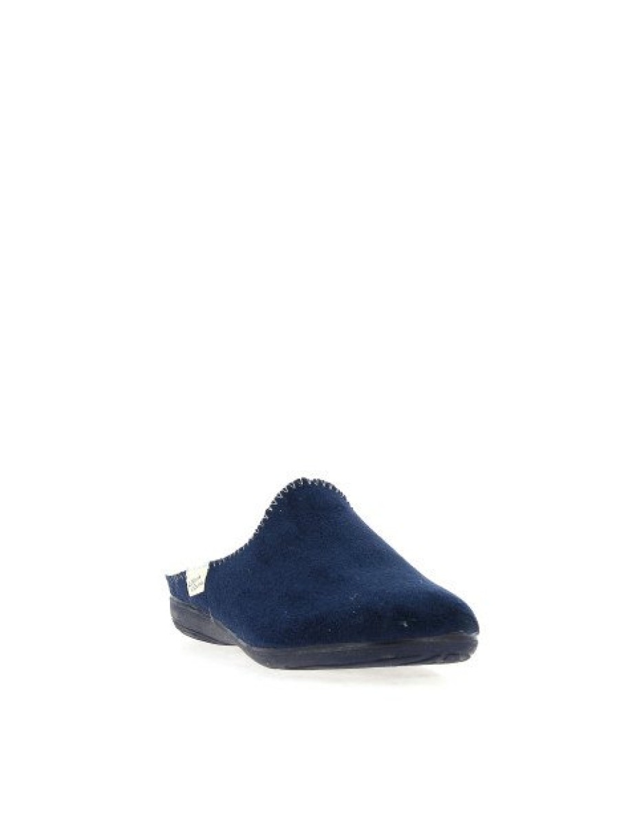 Pantoufles Maison de espadrille | Inth23-6523 Marine Bleu